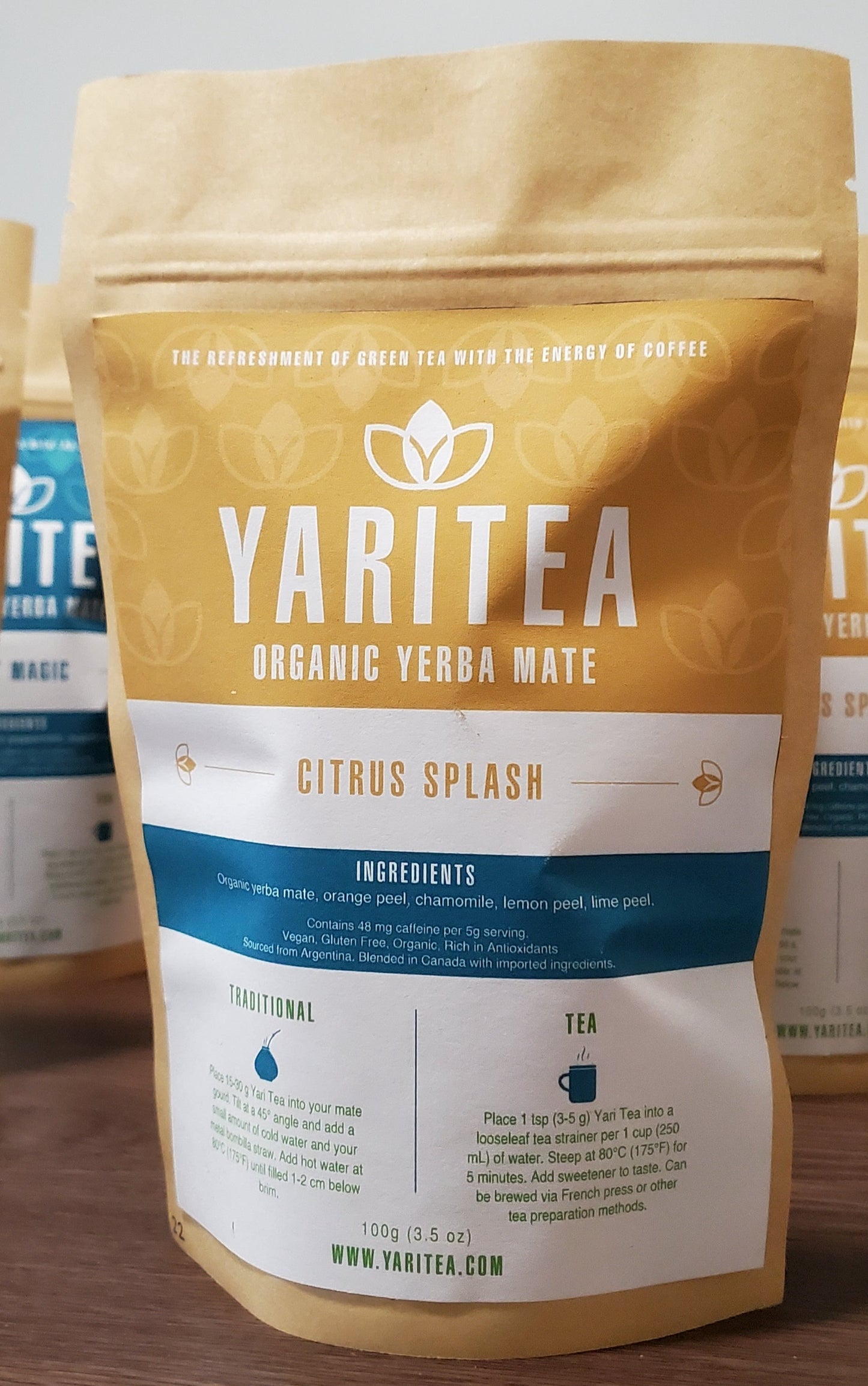 Citrus Splash Organic Yerba Mate - Large 100g